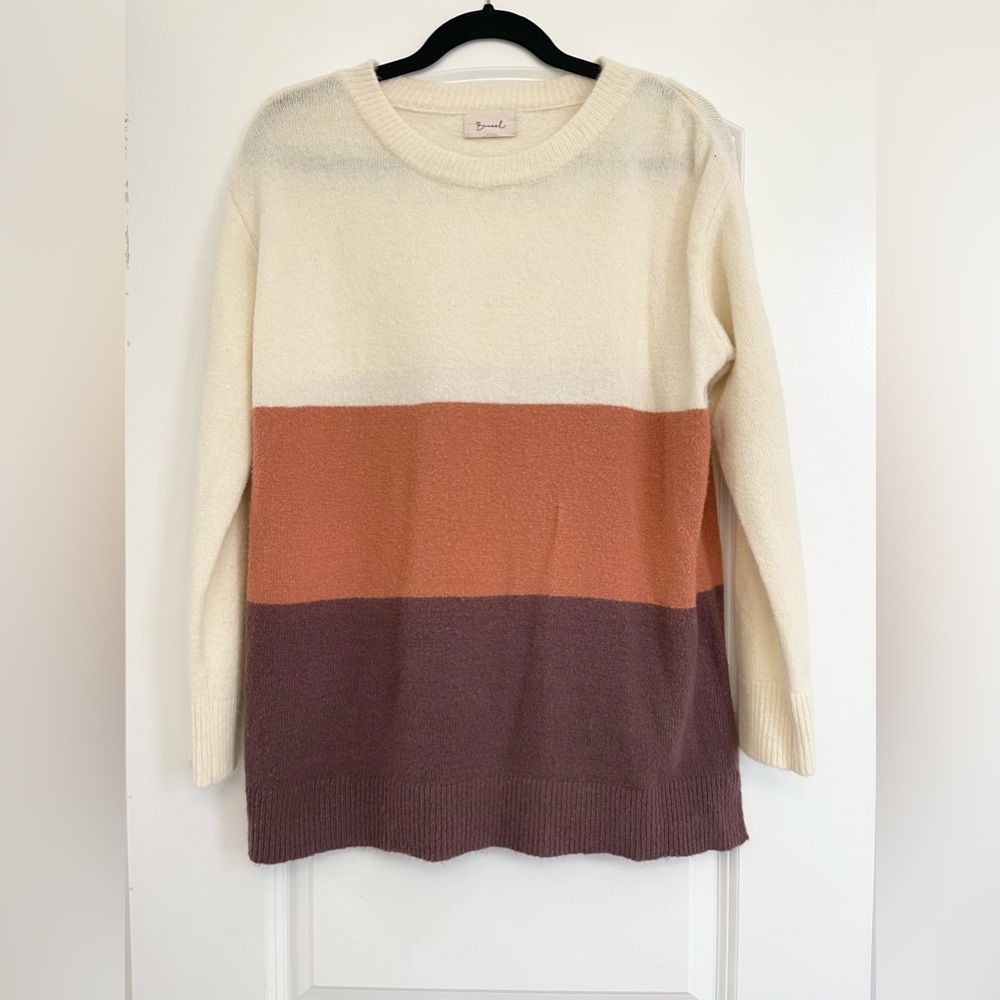 Becaal | Women’s Medium | Stripped Pullover Sweater
